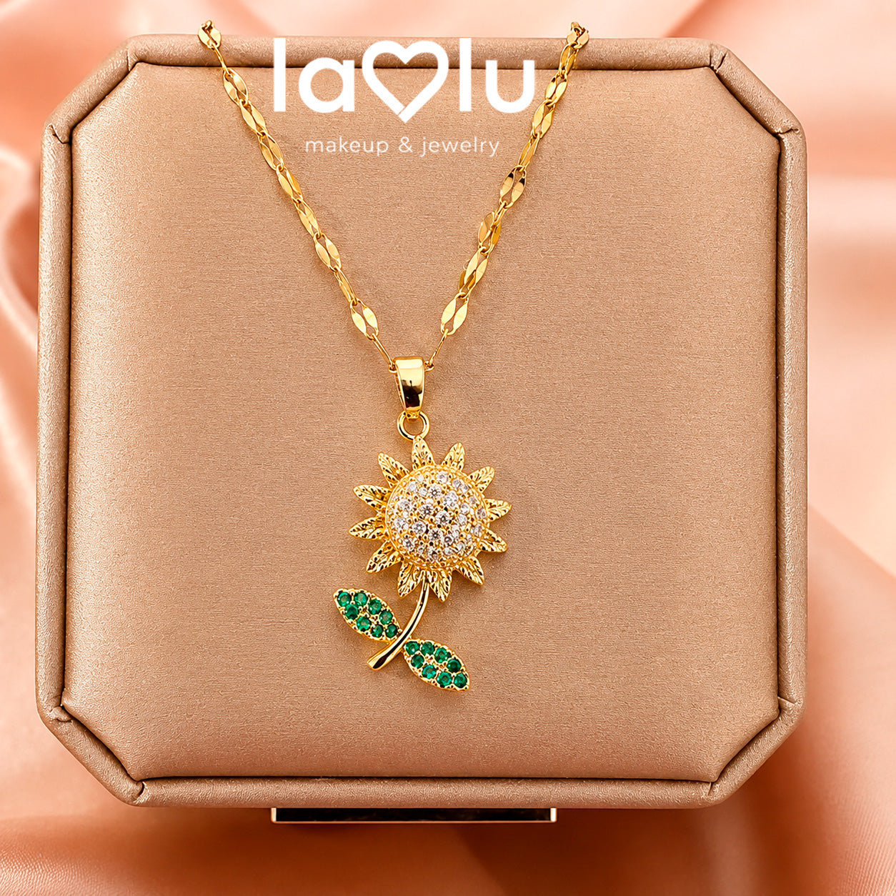 🌻 NatureLove💛💚 Collar Girasol Premium